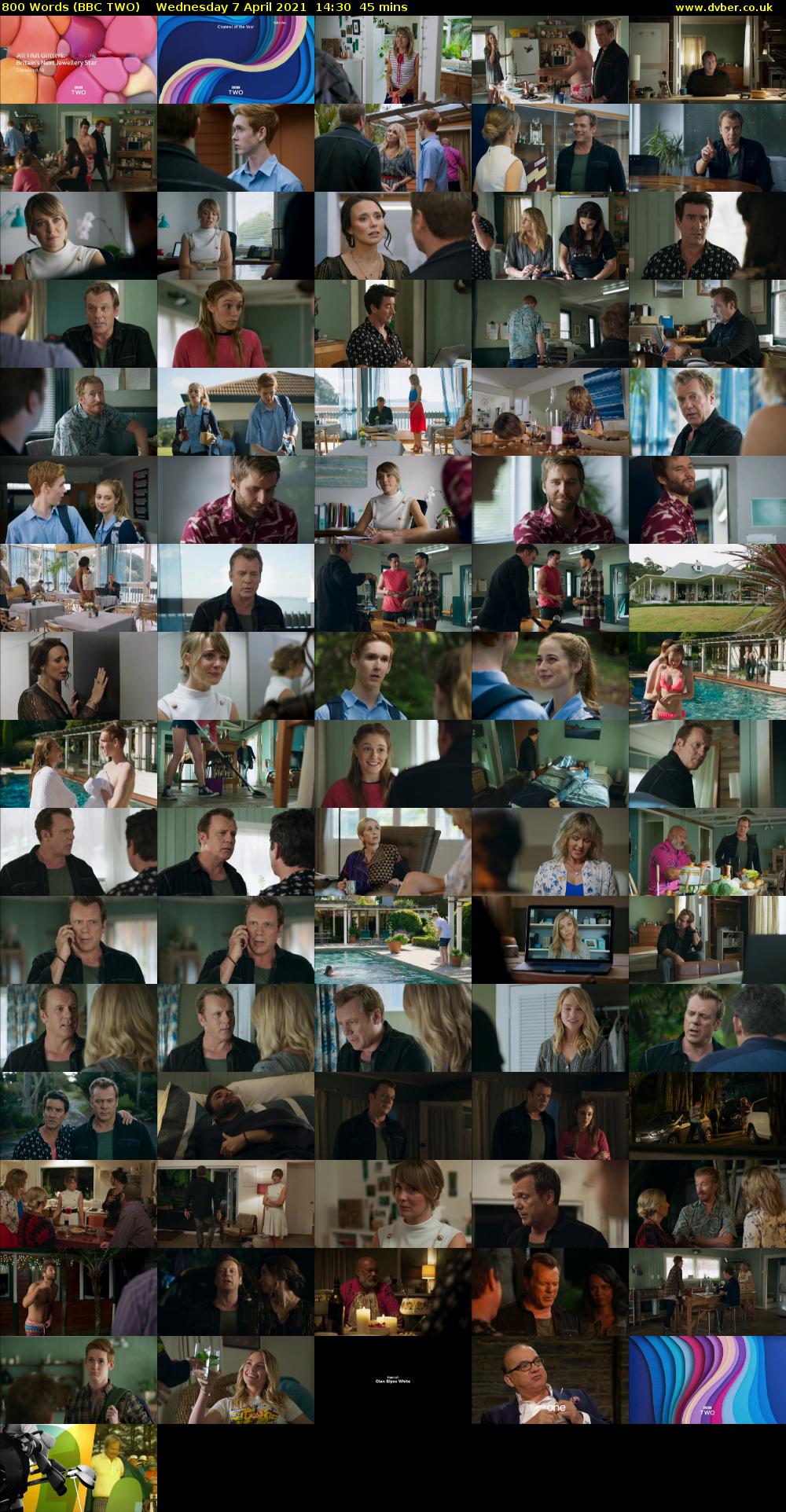800 Words (BBC TWO) Wednesday 7 April 2021 14:30 - 15:15