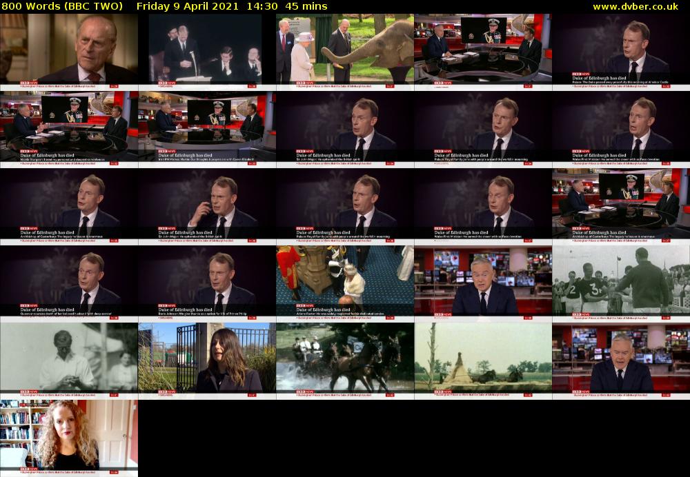 800 Words (BBC TWO) Friday 9 April 2021 14:30 - 15:15