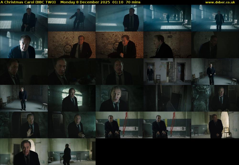 A Christmas Carol (BBC TWO) Monday 8 December 2025 01:10 - 02:20