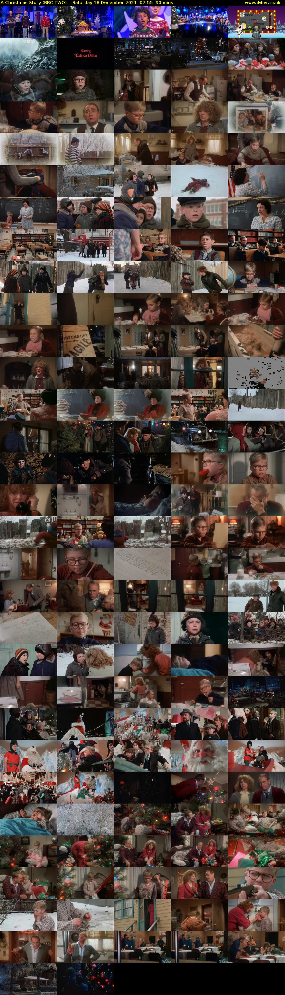 A Christmas Story (BBC TWO) Saturday 18 December 2021 07:55 - 09:25