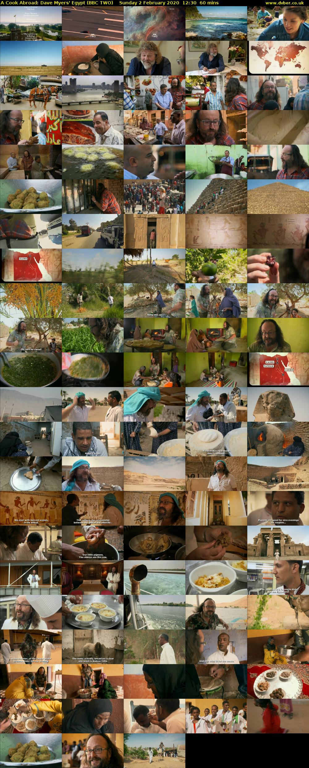 A Cook Abroad: Dave Myers' Egypt (BBC TWO) Sunday 2 February 2020 12:30 - 13:30