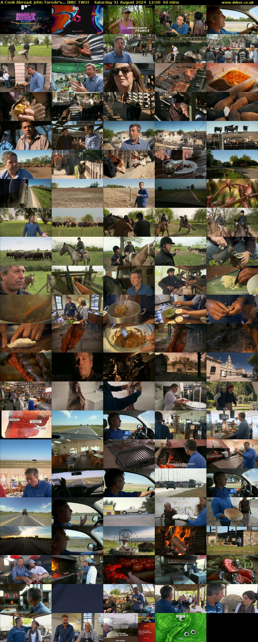 A Cook Abroad: John Torode's... (BBC TWO) Saturday 31 August 2024 12:00 - 13:00