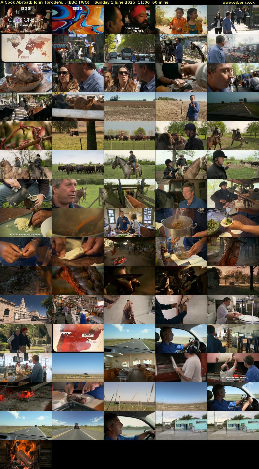 A Cook Abroad: John Torode's... (BBC TWO) Sunday 1 June 2025 11:00 - 12:00