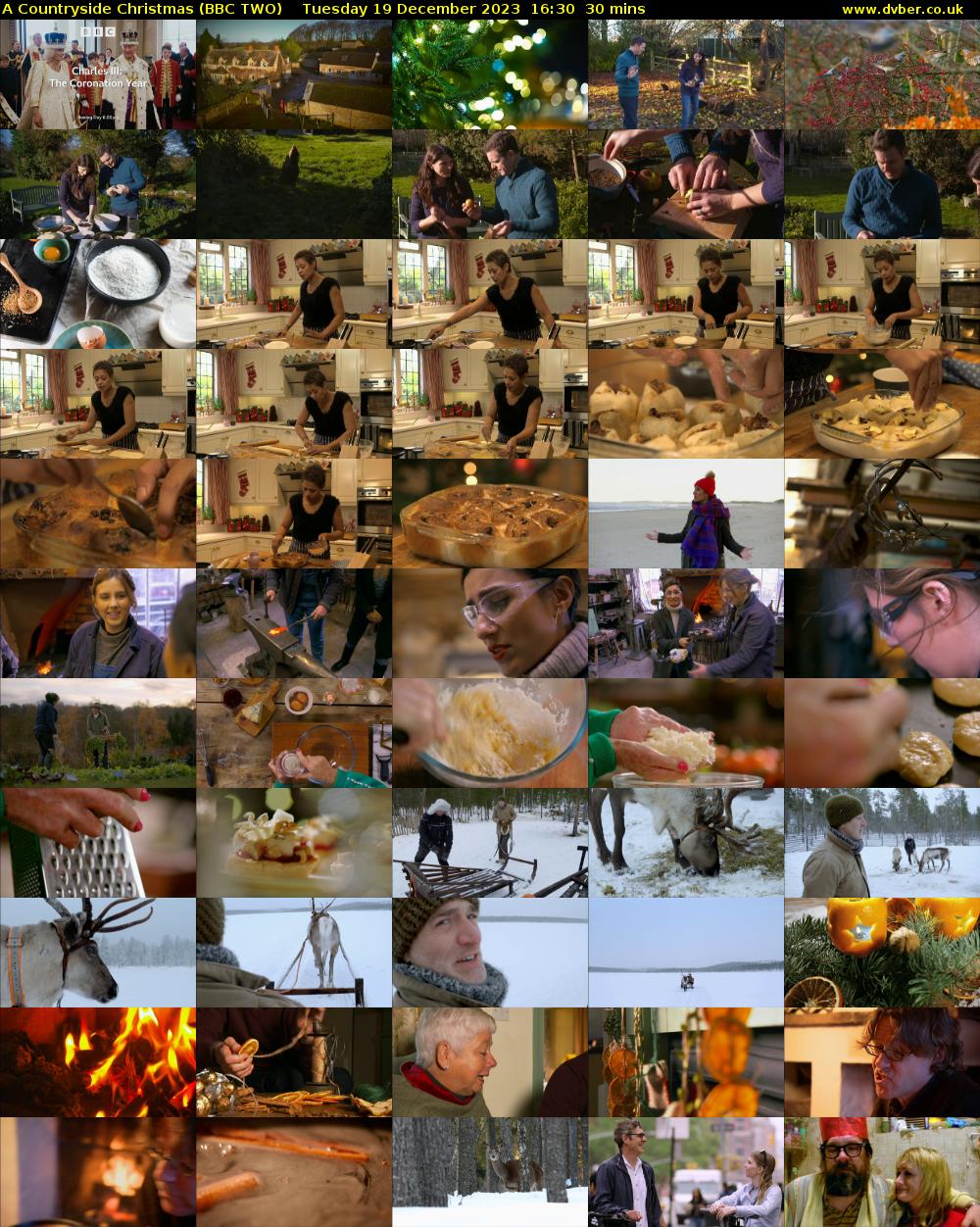 A Countryside Christmas (BBC TWO) Tuesday 19 December 2023 16:30 - 17:00