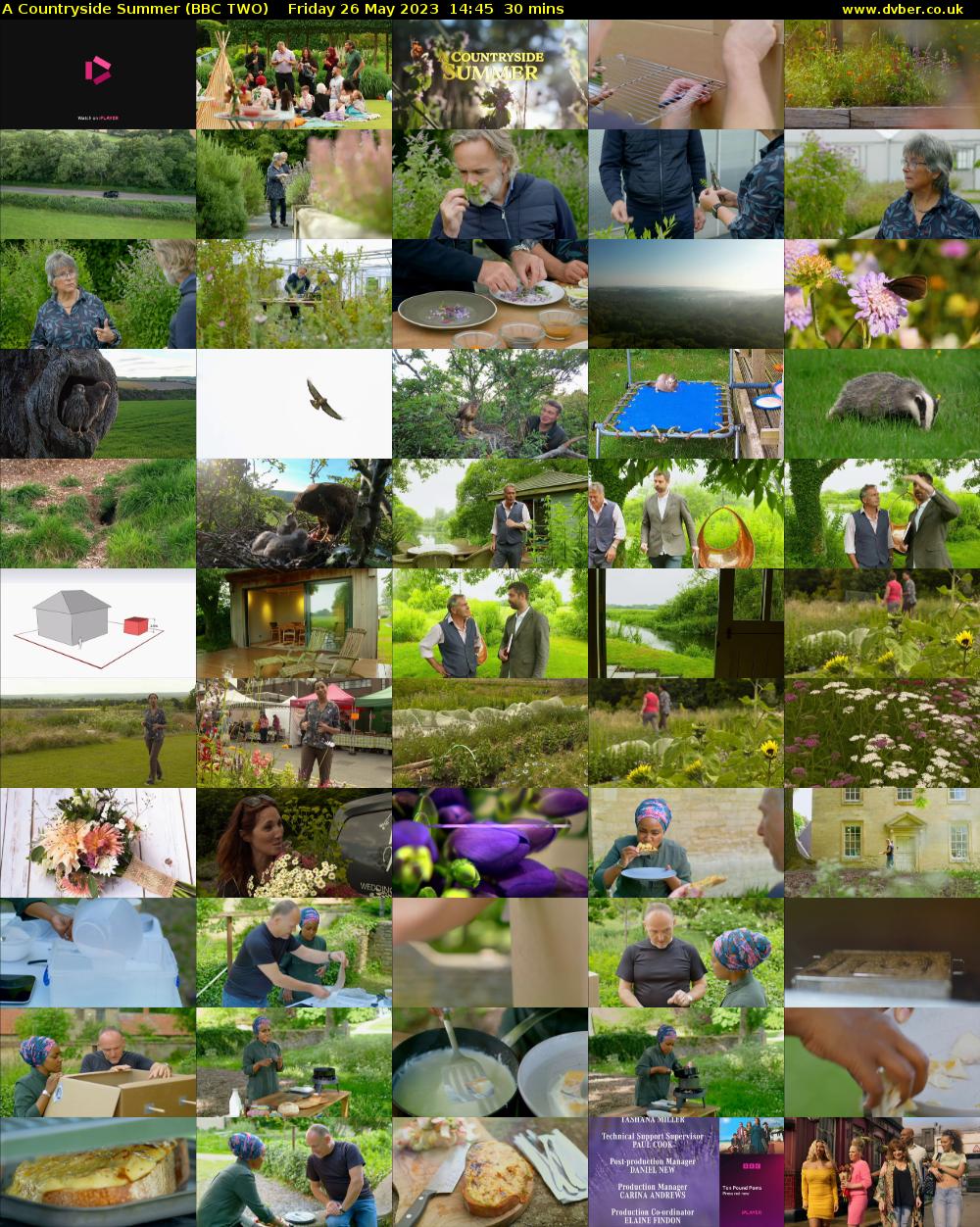 A Countryside Summer (BBC TWO) Friday 26 May 2023 14:45 - 15:15