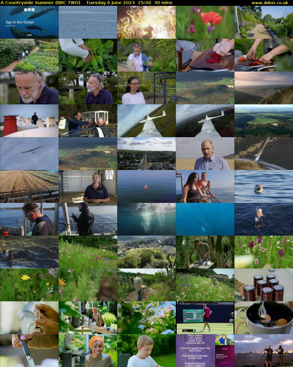A Countryside Summer (BBC TWO) Tuesday 6 June 2023 15:00 - 15:30