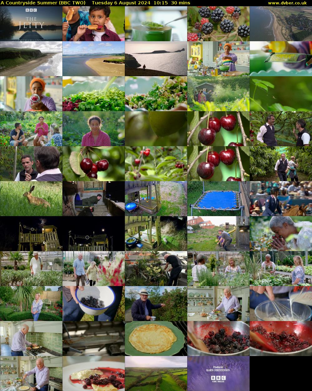 A Countryside Summer (BBC TWO) Tuesday 6 August 2024 10:15 - 10:45