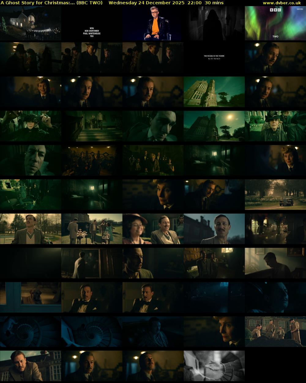 A Ghost Story for Christmas:... (BBC TWO) Wednesday 24 December 2025 22:00 - 22:30