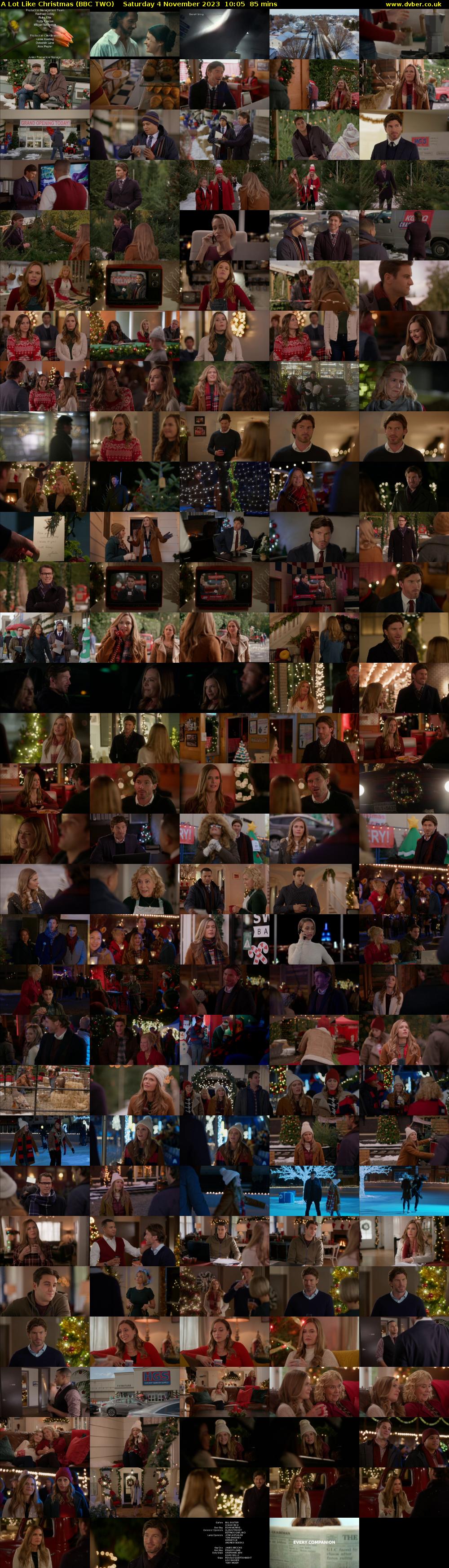 A Lot Like Christmas (BBC TWO) Saturday 4 November 2023 10:05 - 11:30