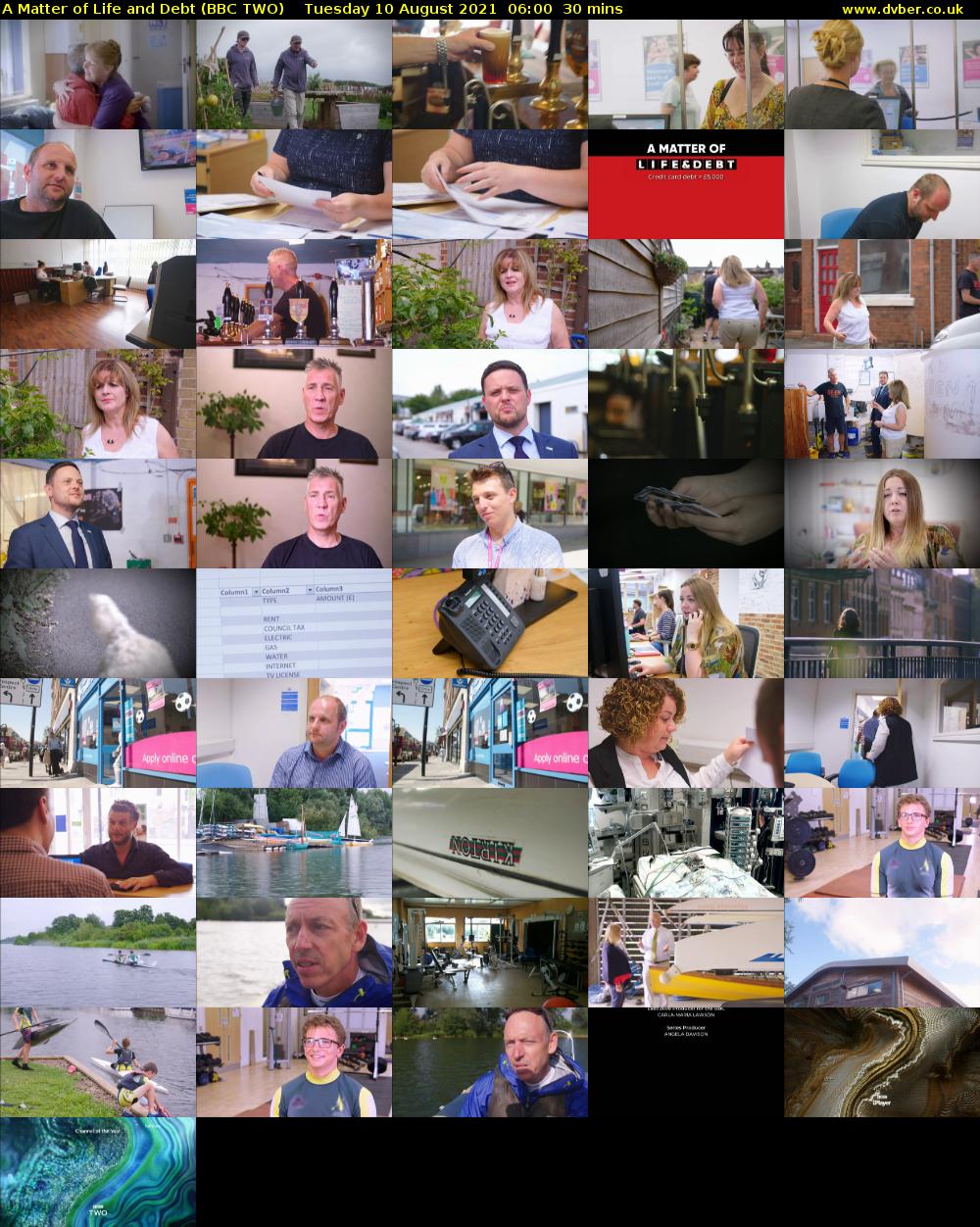 A Matter of Life and Debt (BBC TWO) Tuesday 10 August 2021 06:00 - 06:30