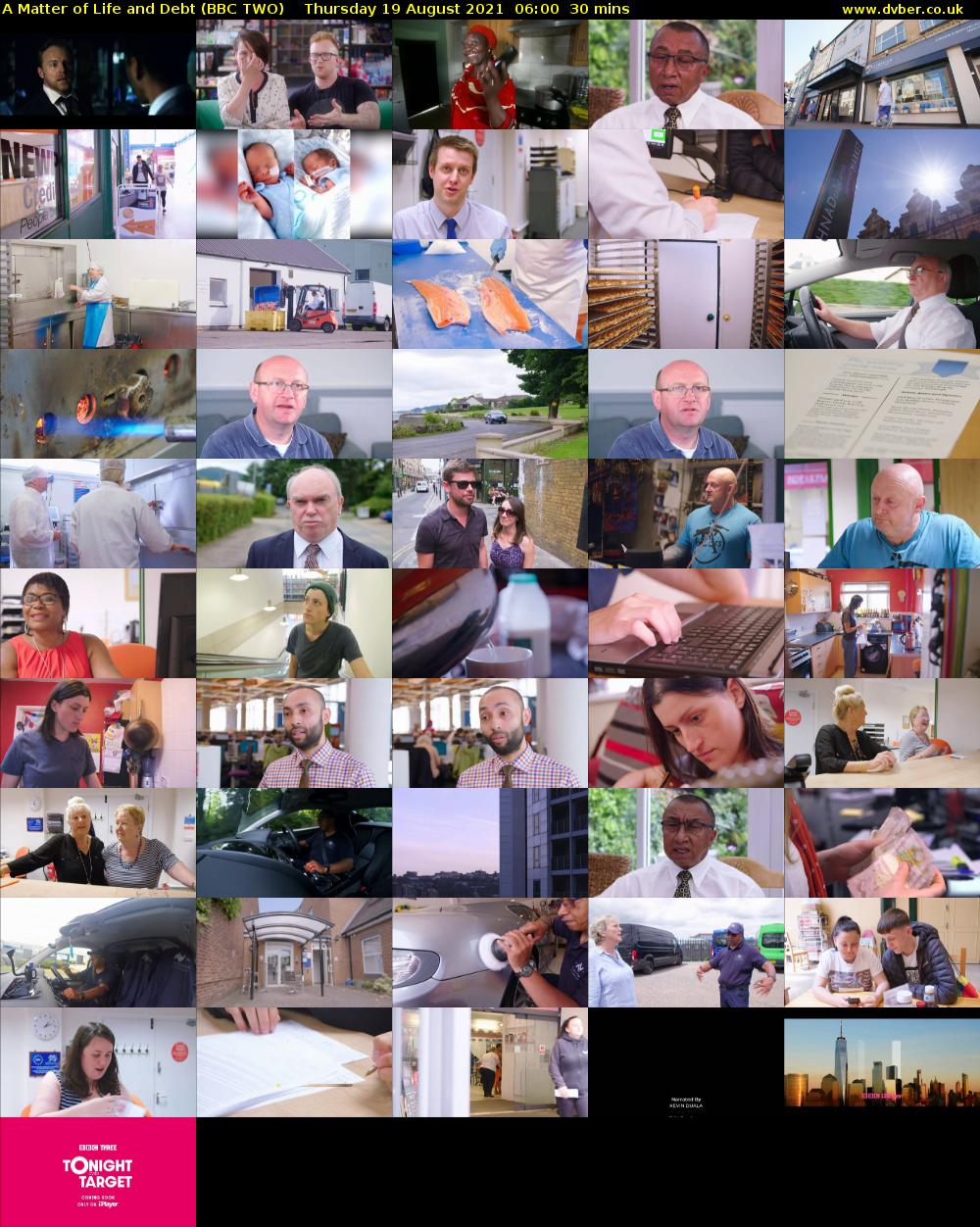 A Matter of Life and Debt (BBC TWO) Thursday 19 August 2021 06:00 - 06:30