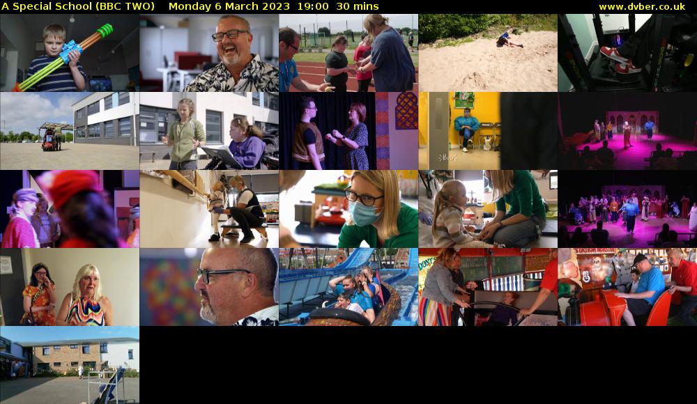 A Special School (BBC TWO) Monday 6 March 2023 19:00 - 19:30