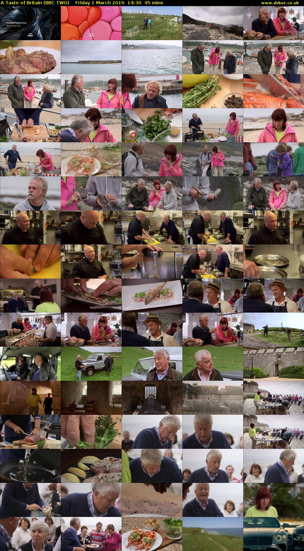 A Taste of Britain (BBC TWO) Friday 1 March 2019 14:30 - 15:15