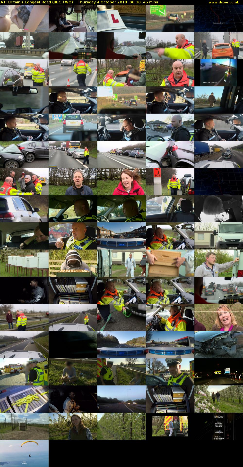 A1: Britain's Longest Road (BBC TWO) Thursday 4 October 2018 06:30 - 07:15