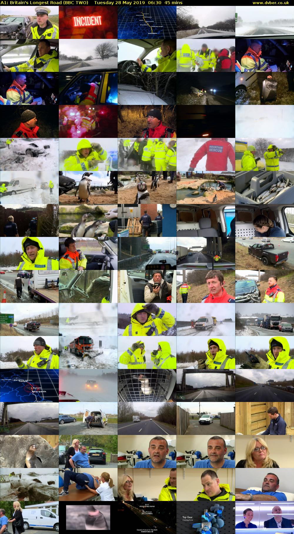 A1: Britain's Longest Road (BBC TWO) Tuesday 28 May 2019 06:30 - 07:15