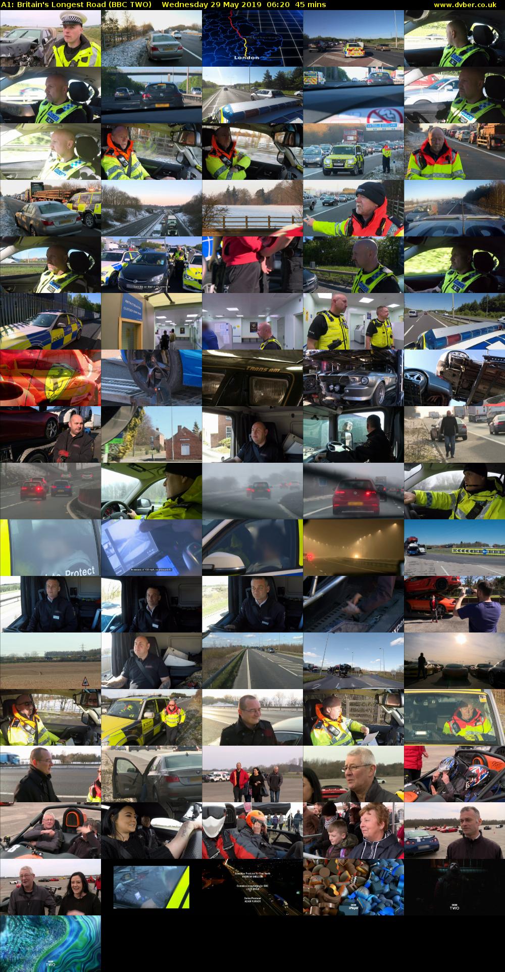 A1: Britain's Longest Road (BBC TWO) Wednesday 29 May 2019 06:20 - 07:05