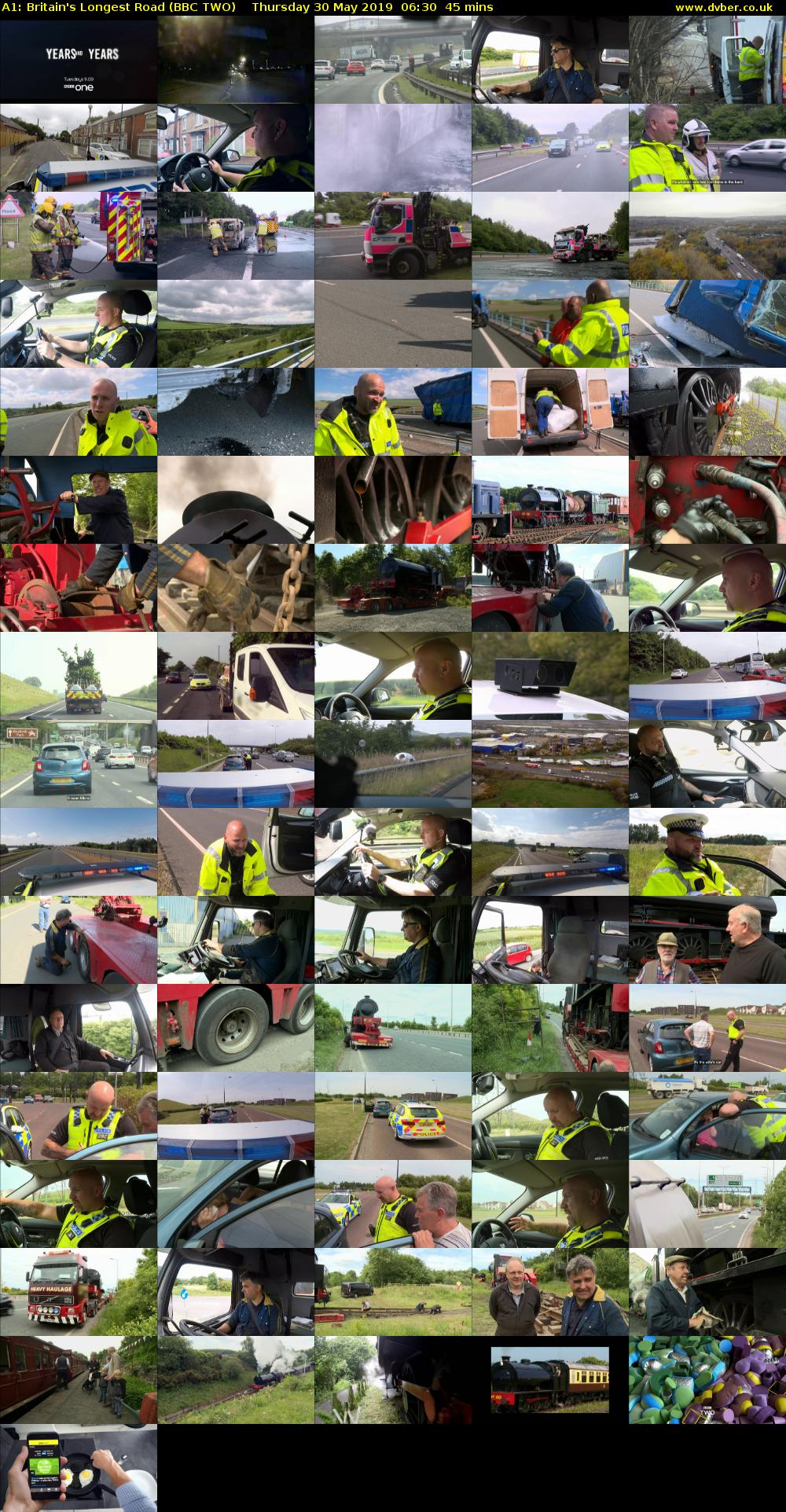 A1: Britain's Longest Road (BBC TWO) Thursday 30 May 2019 06:30 - 07:15