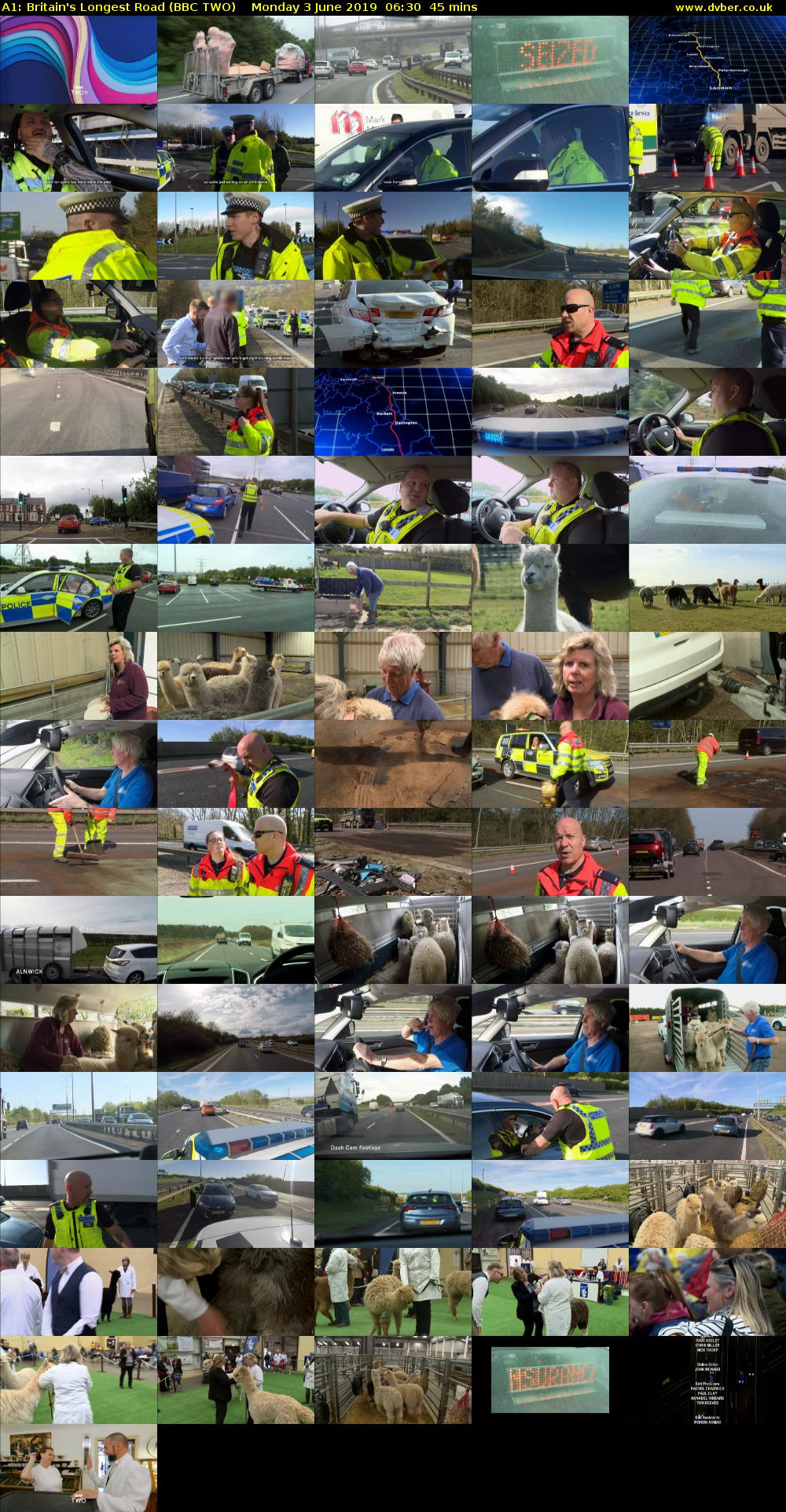A1: Britain's Longest Road (BBC TWO) Monday 3 June 2019 06:30 - 07:15
