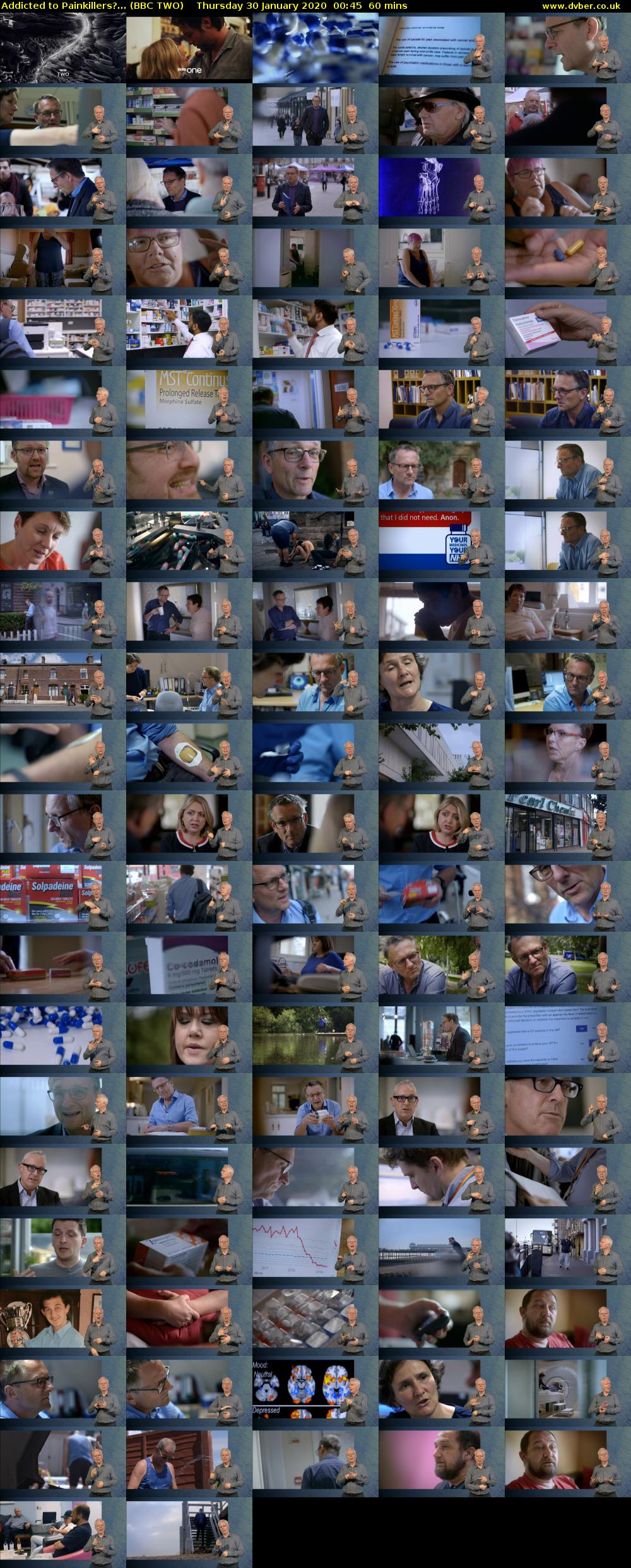 Addicted to Painkillers?... (BBC TWO) Thursday 30 January 2020 00:45 - 01:45