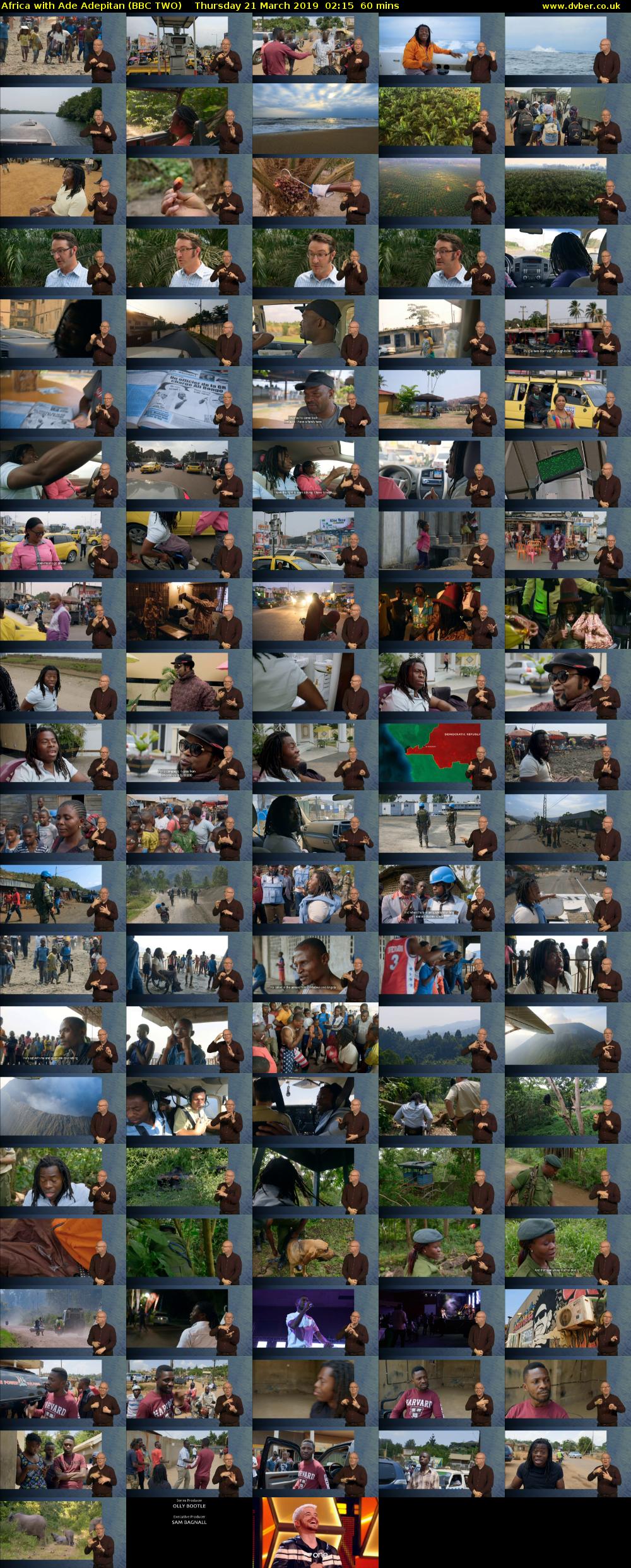 Africa with Ade Adepitan (BBC TWO) Thursday 21 March 2019 02:15 - 03:15