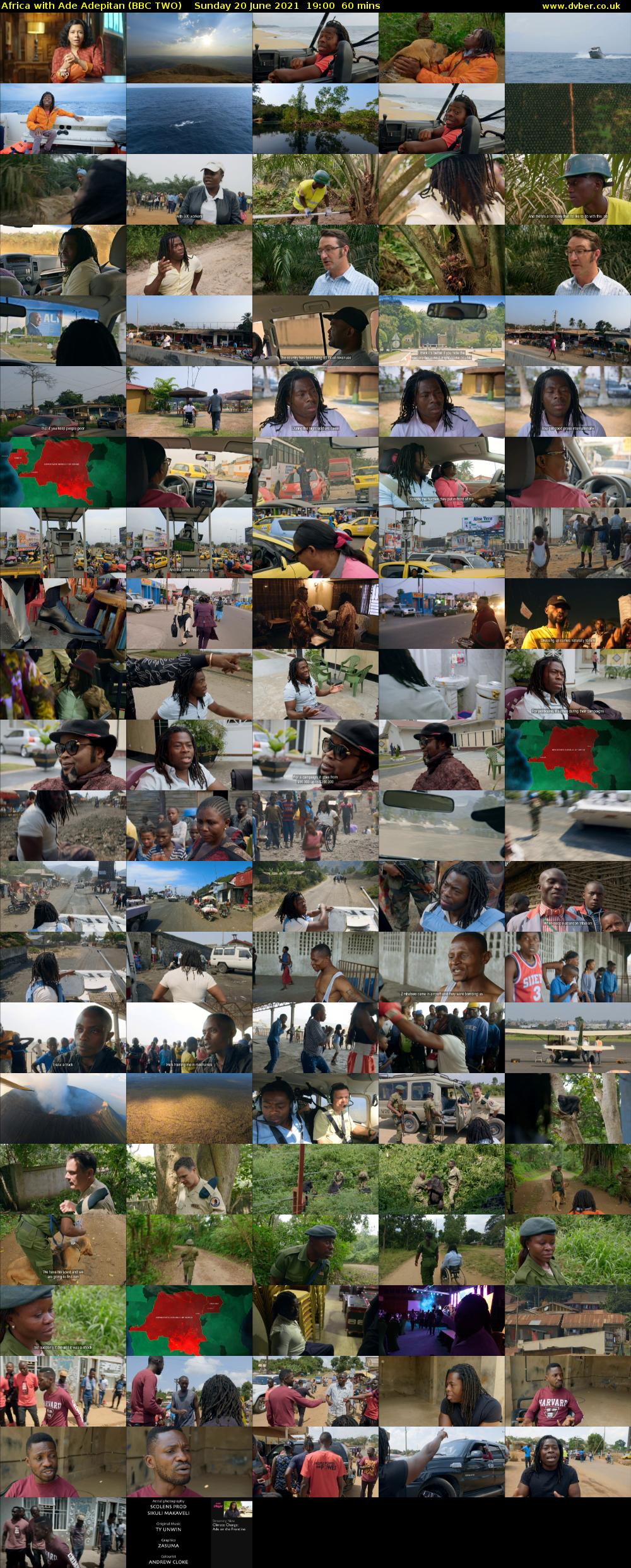 Africa with Ade Adepitan (BBC TWO) Sunday 20 June 2021 19:00 - 20:00