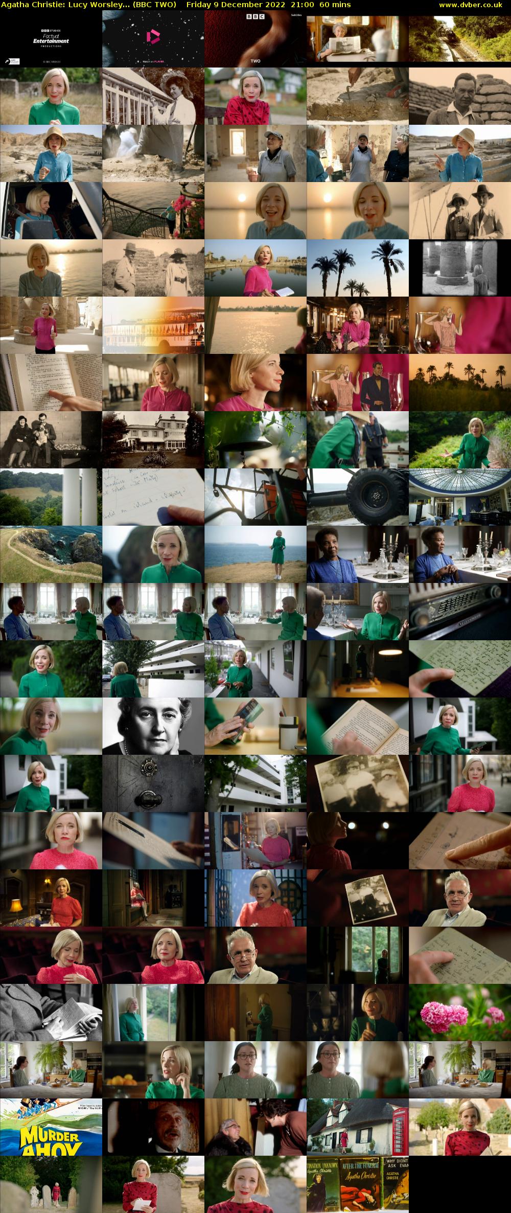 Agatha Christie: Lucy Worsley... (BBC TWO) Friday 9 December 2022 21:00 - 22:00