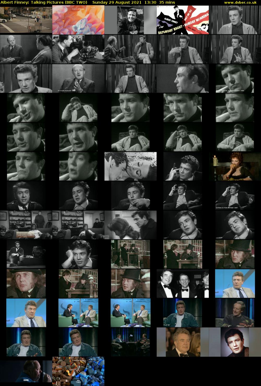 Albert Finney: Talking Pictures (BBC TWO) Sunday 29 August 2021 13:30 - 14:05