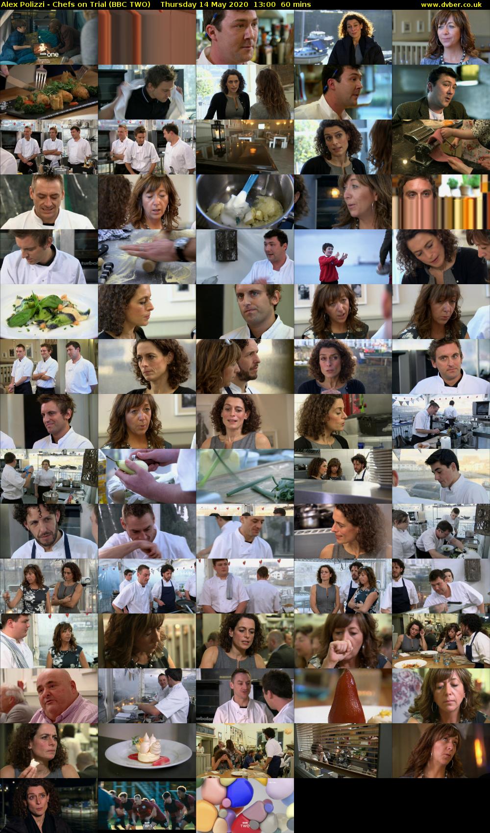 Alex Polizzi - Chefs on Trial (BBC TWO) Thursday 14 May 2020 13:00 - 14:00