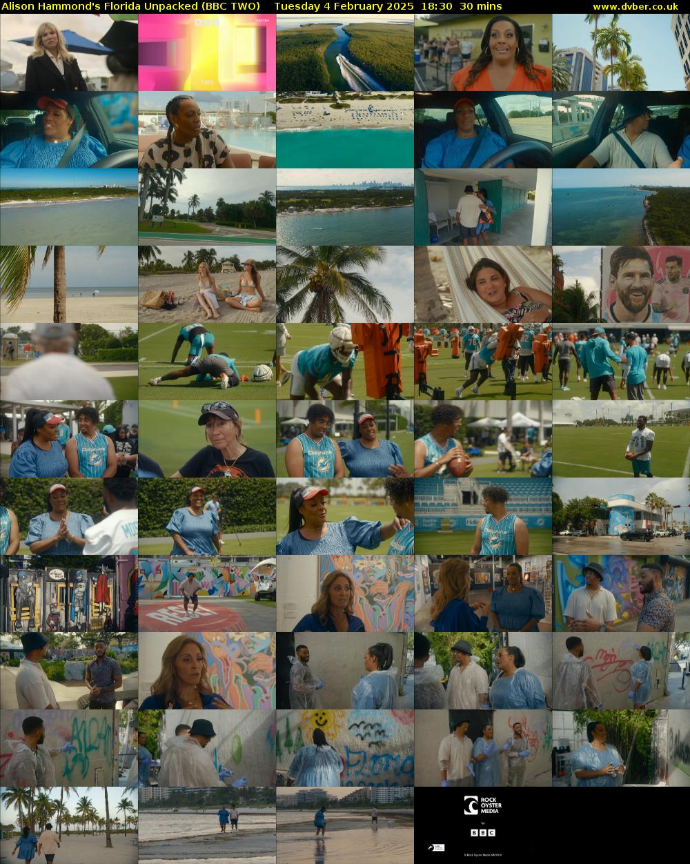 Alison Hammond's Florida Unpacked (BBC TWO) Tuesday 4 February 2025 18:30 - 19:00