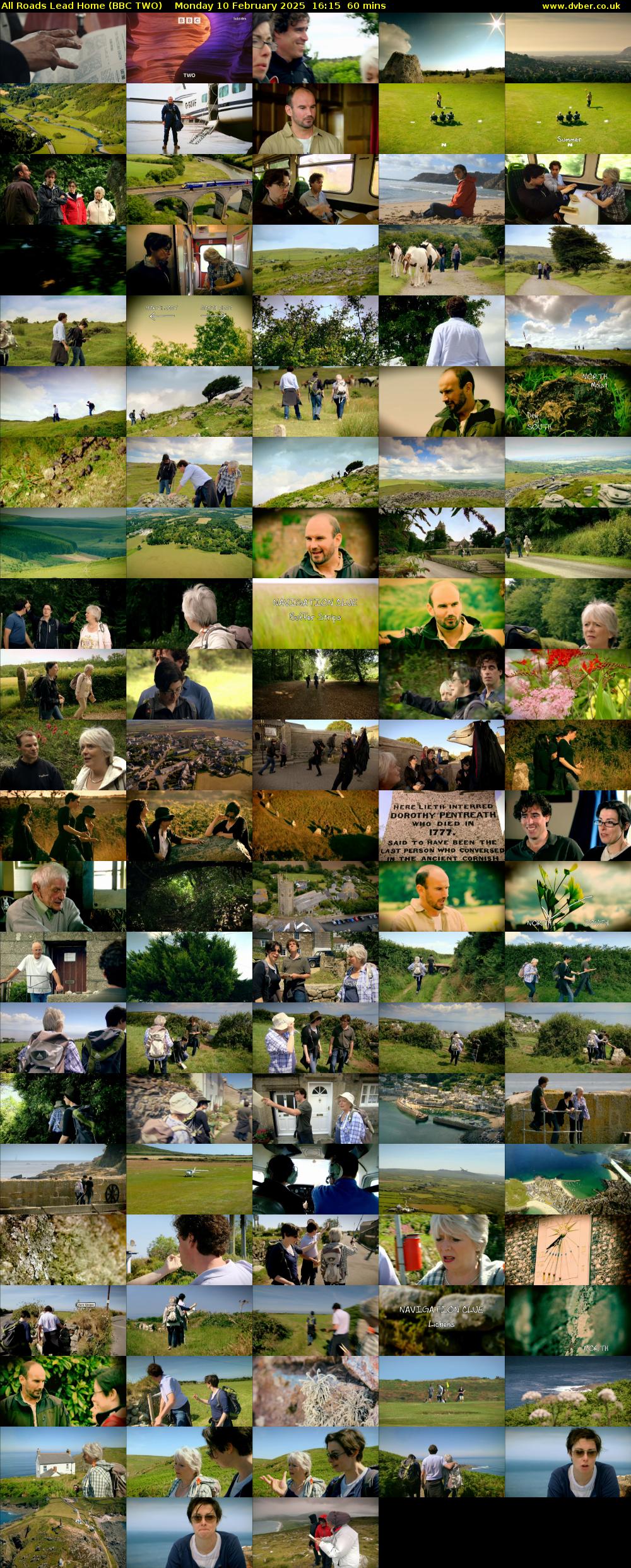 All Roads Lead Home (BBC TWO) Monday 10 February 2025 16:15 - 17:15