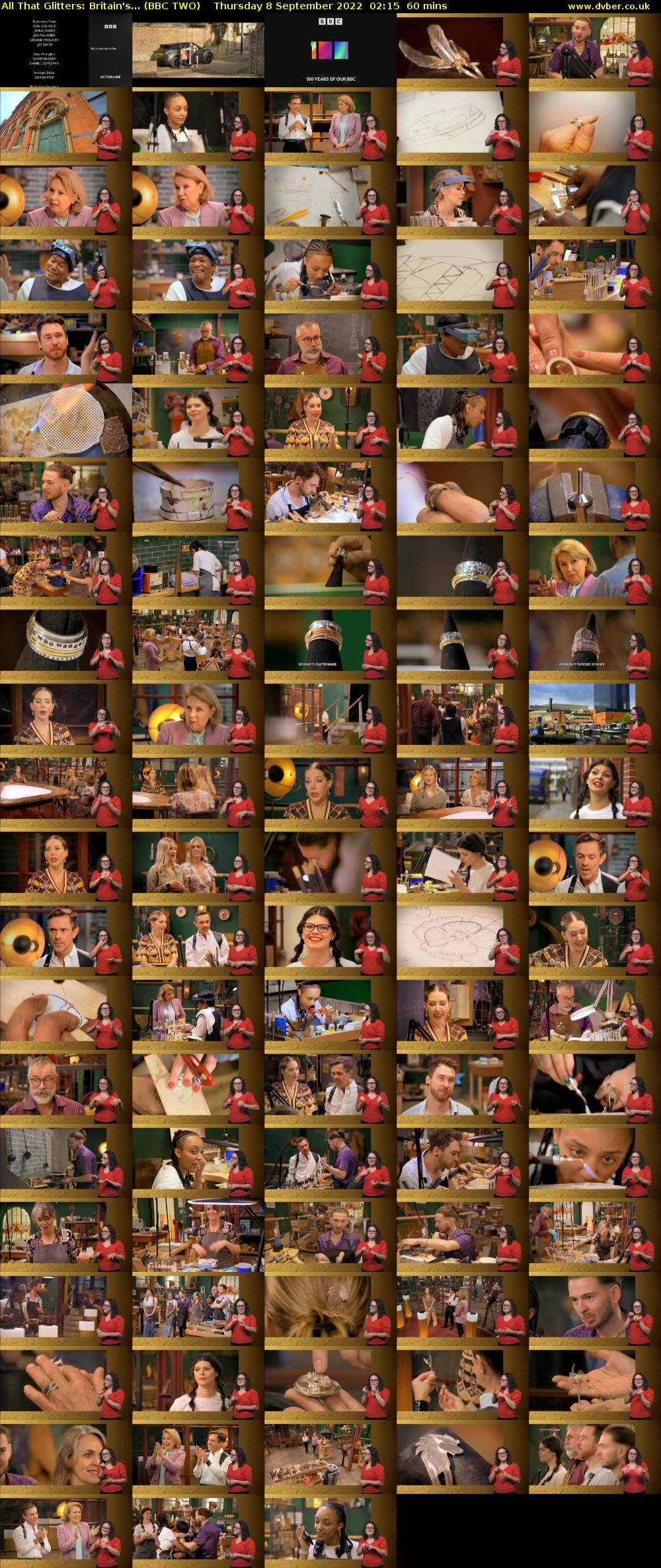 All That Glitters: Britain's... (BBC TWO) Thursday 8 September 2022 02:15 - 03:15