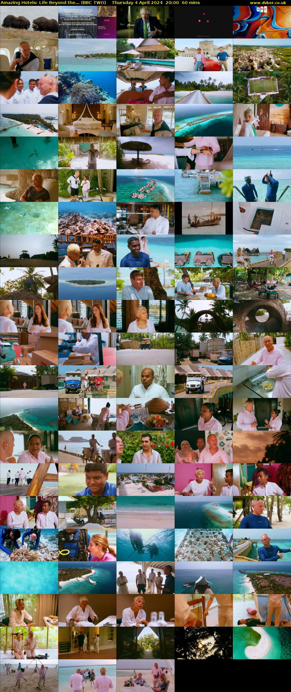 Amazing Hotels: Life Beyond the... (BBC TWO) Thursday 4 April 2024 20:00 - 21:00