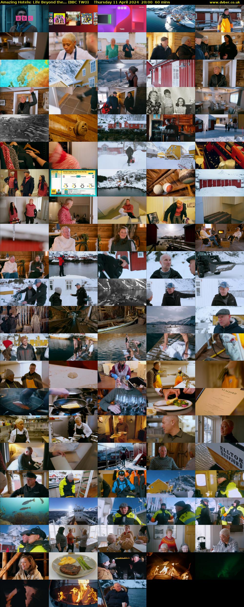 Amazing Hotels: Life Beyond the... (BBC TWO) Thursday 11 April 2024 20:00 - 21:00
