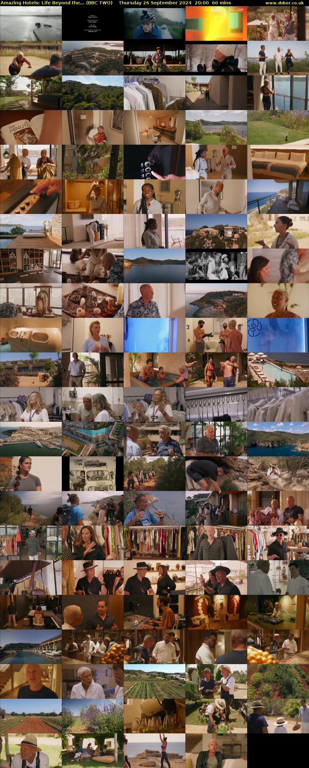 Amazing Hotels: Life Beyond the... (BBC TWO) Thursday 26 September 2024 20:00 - 21:00