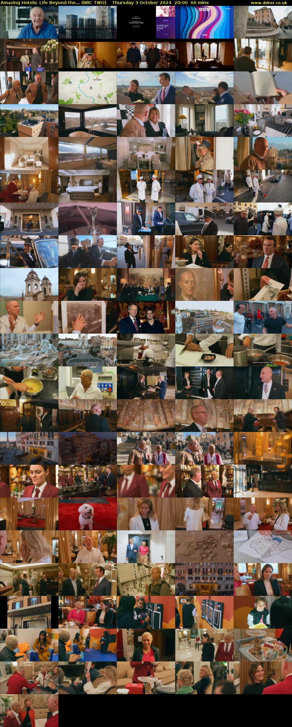 Amazing Hotels: Life Beyond the... (BBC TWO) Thursday 3 October 2024 20:00 - 21:00