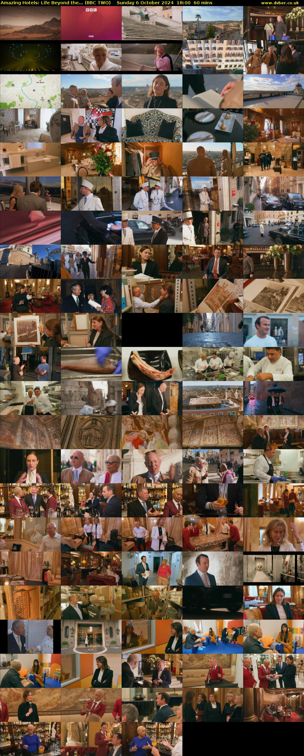 Amazing Hotels: Life Beyond the... (BBC TWO) Sunday 6 October 2024 18:00 - 19:00