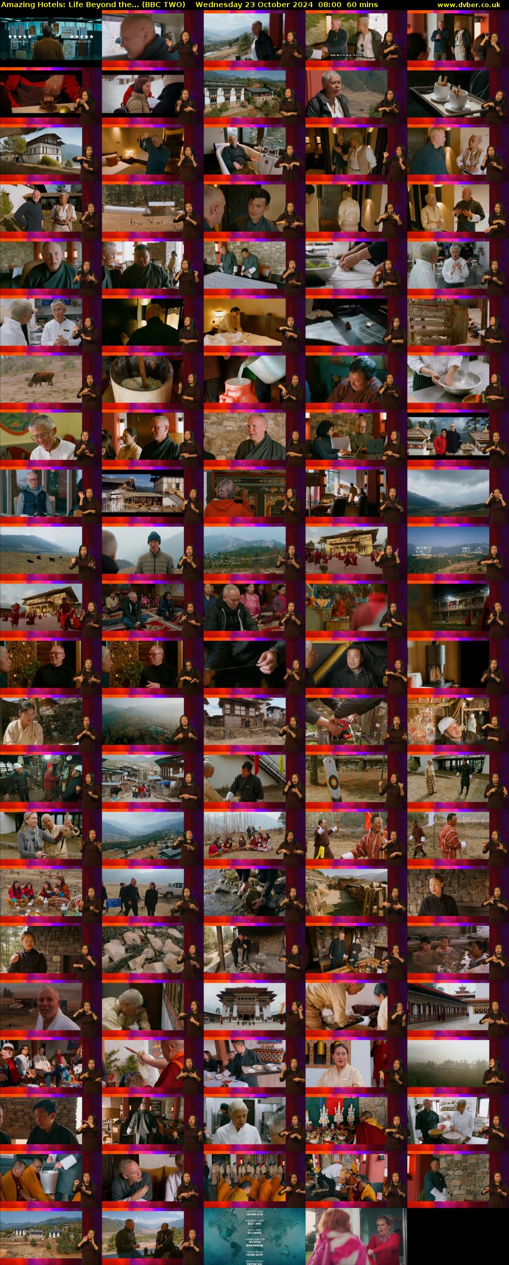 Amazing Hotels: Life Beyond the... (BBC TWO) Wednesday 23 October 2024 08:00 - 09:00