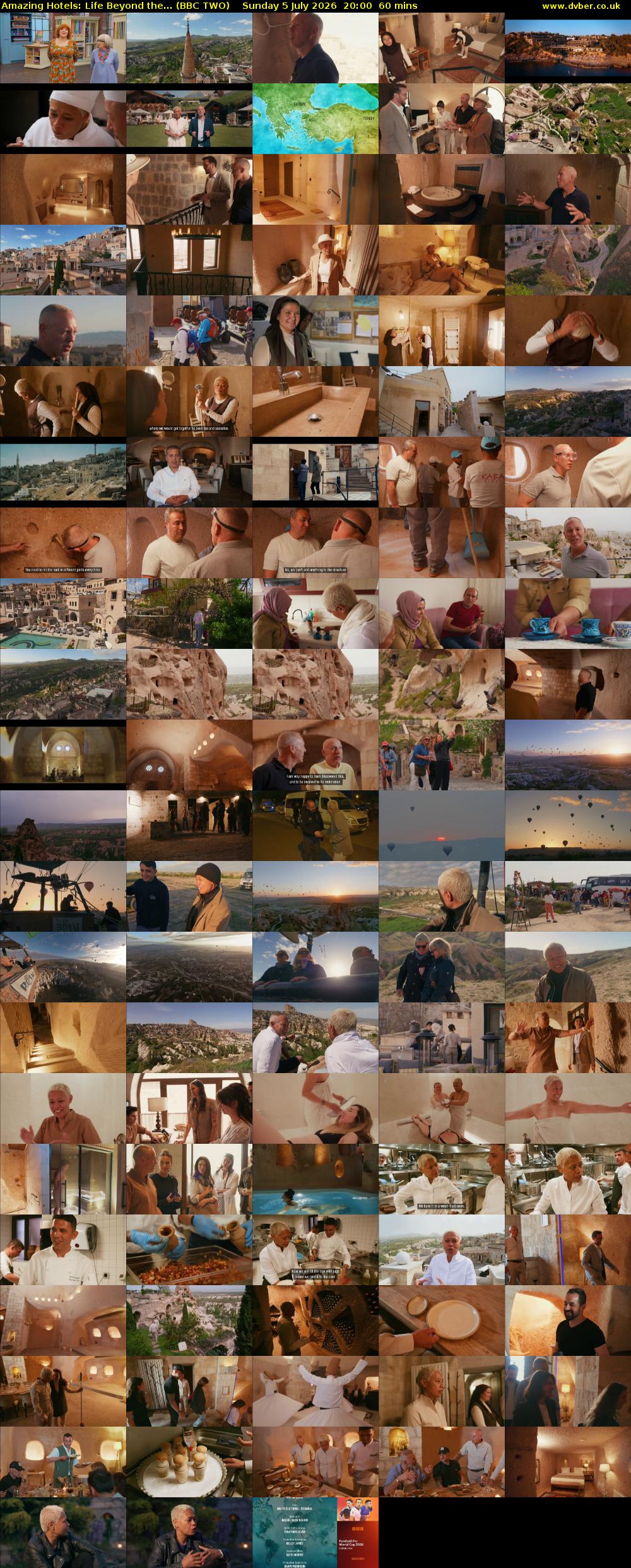 Amazing Hotels: Life Beyond the... (BBC TWO) Sunday 5 July 2026 20:00 - 21:00