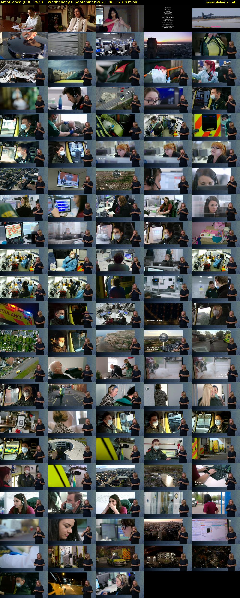 Ambulance (BBC TWO) Wednesday 8 September 2021 00:15 - 01:15