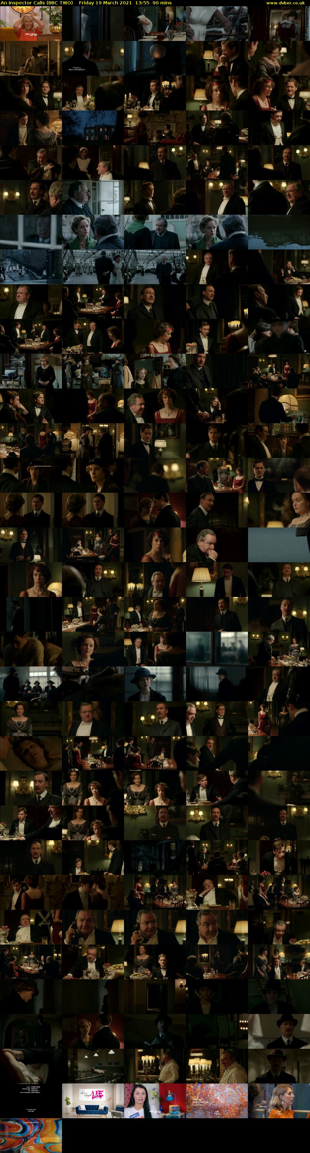 An Inspector Calls (BBC TWO) Friday 19 March 2021 13:55 - 15:25
