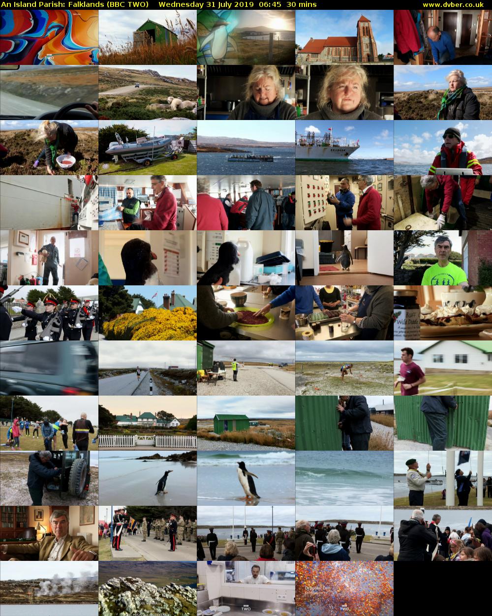 An Island Parish: Falklands (BBC TWO) Wednesday 31 July 2019 06:45 - 07:15