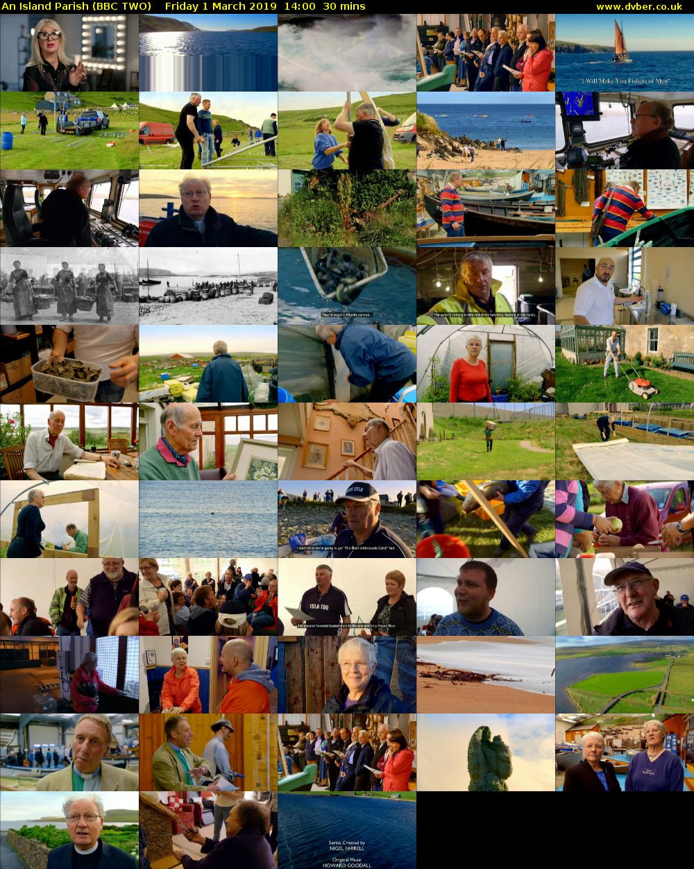 An Island Parish (BBC TWO) Friday 1 March 2019 14:00 - 14:30
