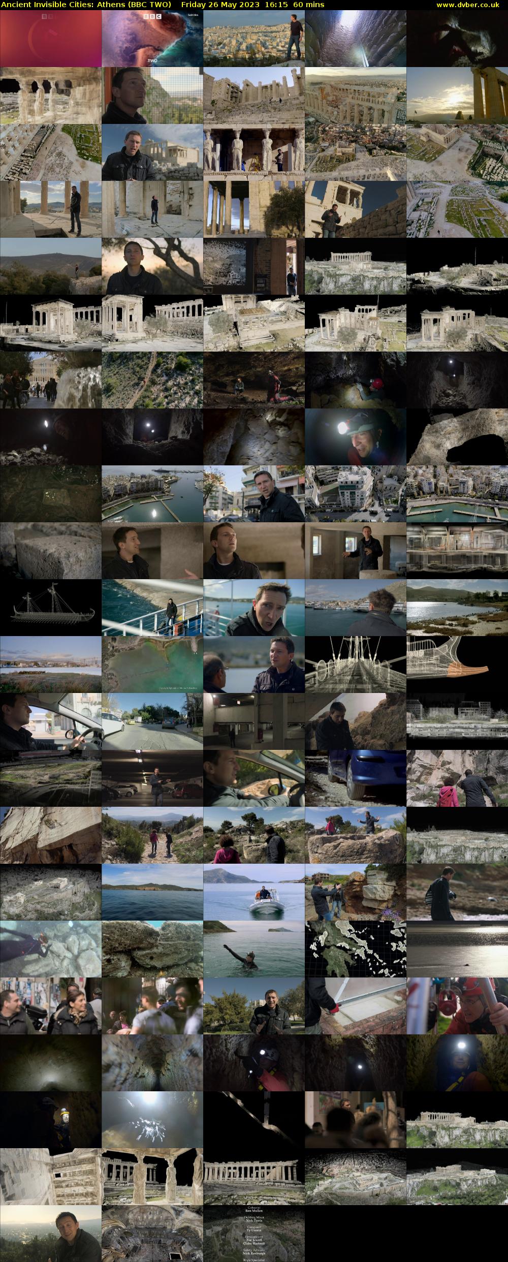 Ancient Invisible Cities: Athens (BBC TWO) Friday 26 May 2023 16:15 - 17:15
