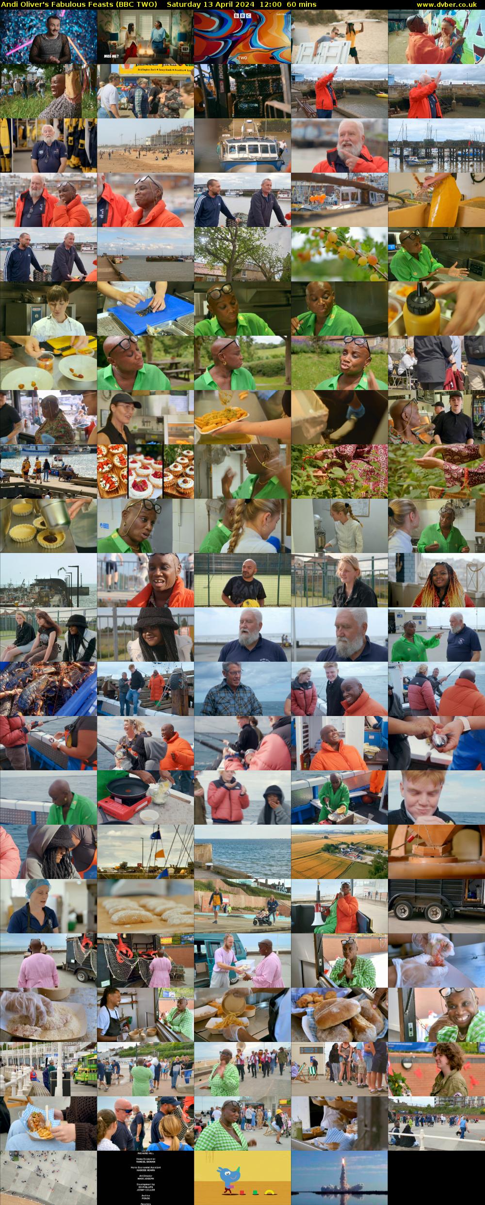 Andi Oliver's Fabulous Feasts (BBC TWO) Saturday 13 April 2024 12:00 - 13:00