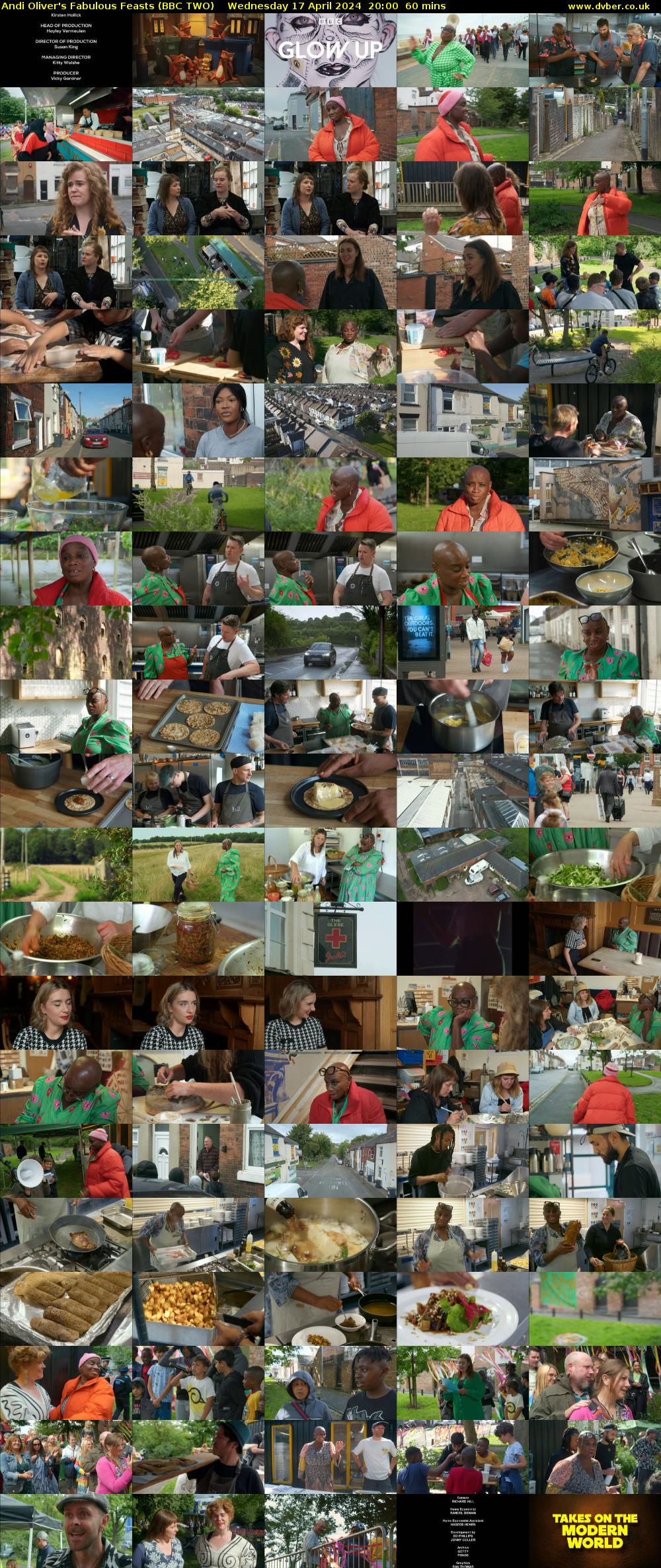 Andi Oliver's Fabulous Feasts (BBC TWO) Wednesday 17 April 2024 20:00 - 21:00
