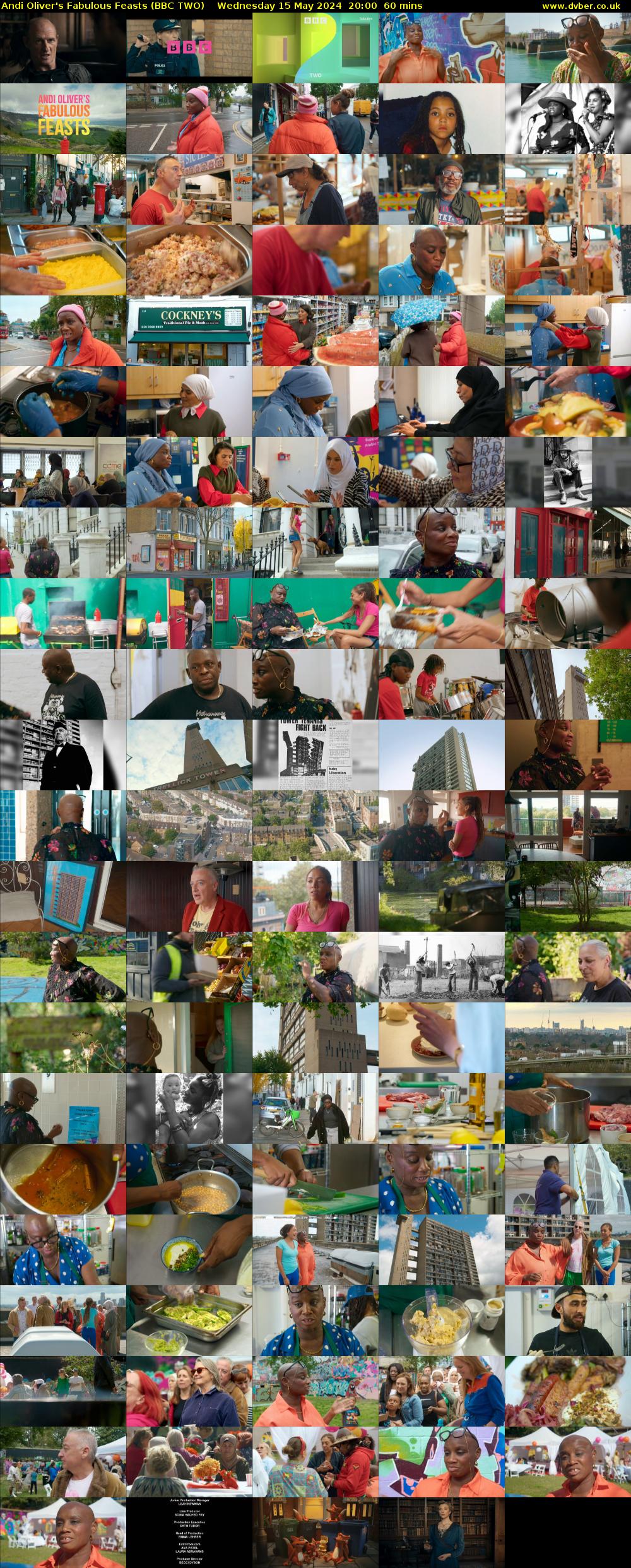 Andi Oliver's Fabulous Feasts (BBC TWO) Wednesday 15 May 2024 20:00 - 21:00
