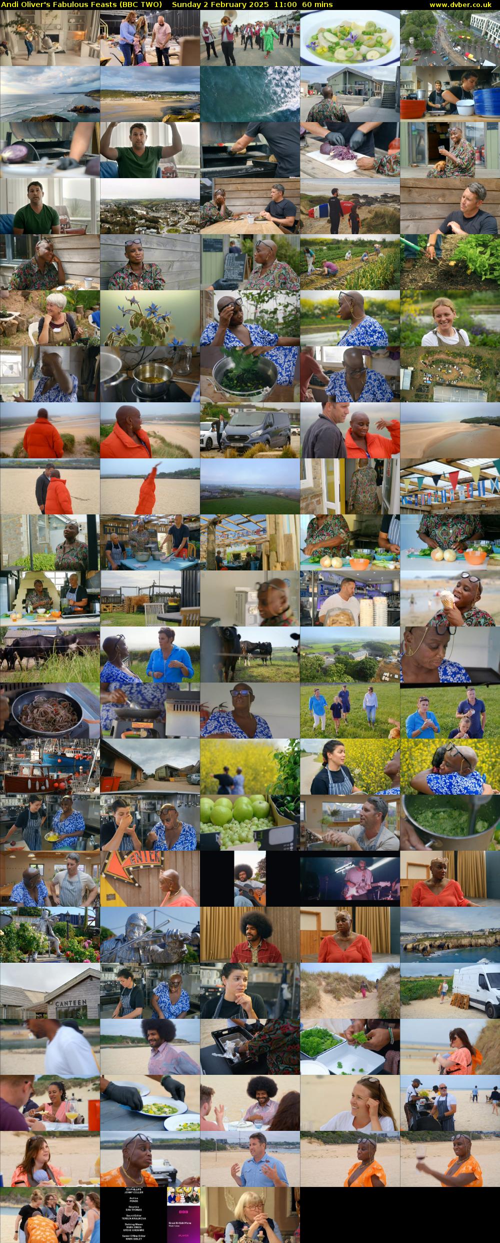Andi Oliver's Fabulous Feasts (BBC TWO) Sunday 2 February 2025 11:00 - 12:00