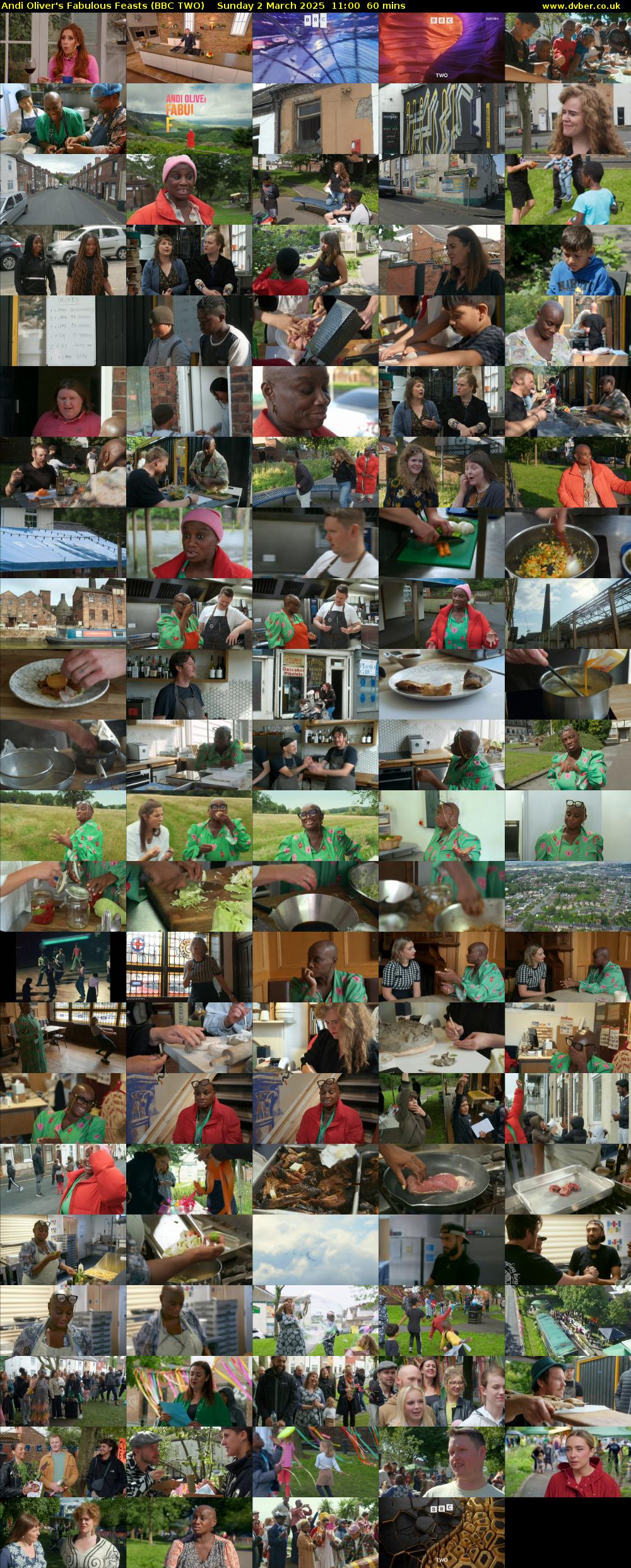 Andi Oliver's Fabulous Feasts (BBC TWO) Sunday 2 March 2025 11:00 - 12:00