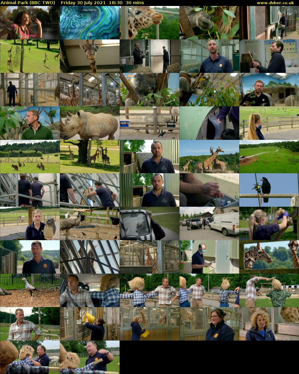 Animal Park (BBC TWO) Friday 30 July 2021 18:30 - 19:00