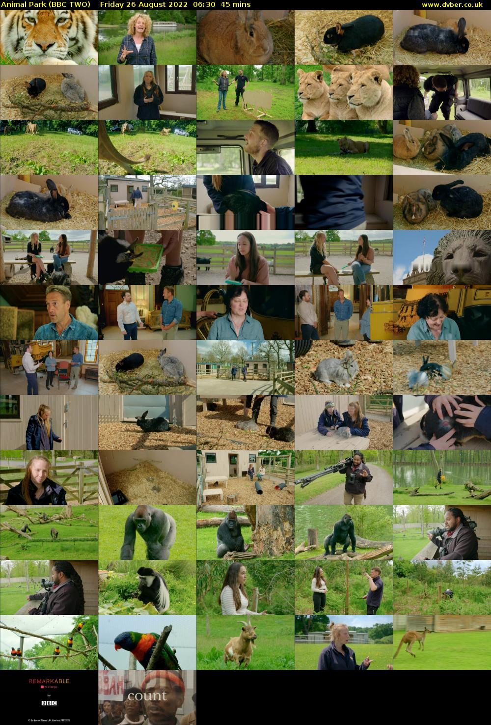 Animal Park (BBC TWO) Friday 26 August 2022 06:30 - 07:15
